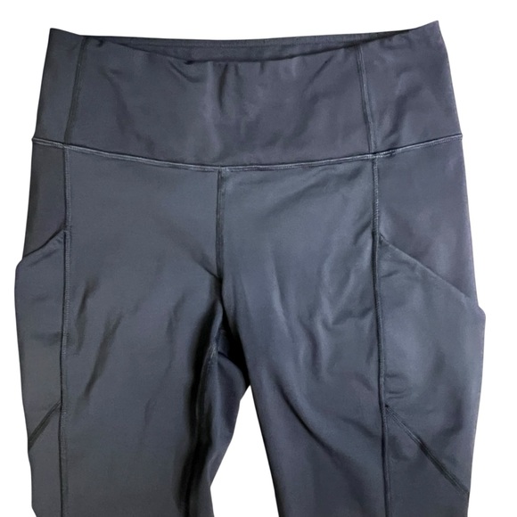 Lululemon All The Right Places Crop 21.5” Luxtreme Black High Rise Leggings 6 - Picture 4 of 13